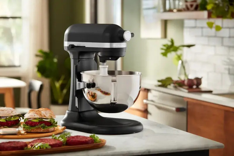 Планетарный миксер KitchenAid Heavy Duty 5,2 л 5KSM55SXXEBM Black Matte (UA)