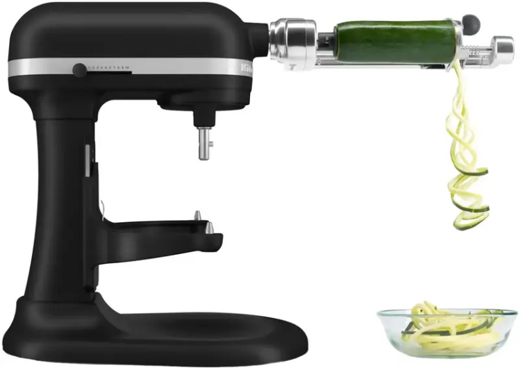 Планетарный миксер KitchenAid Heavy Duty 5,2 л 5KSM55SXXEBM Black Matte (UA)