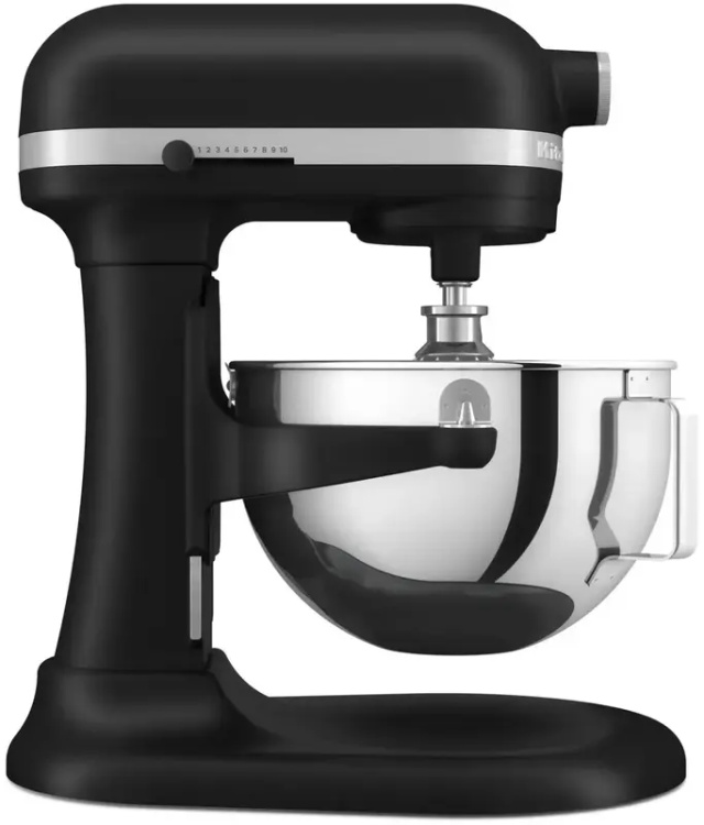 Планетарный миксер KitchenAid Heavy Duty 5,2 л 5KSM55SXXEBM Black Matte (UA)