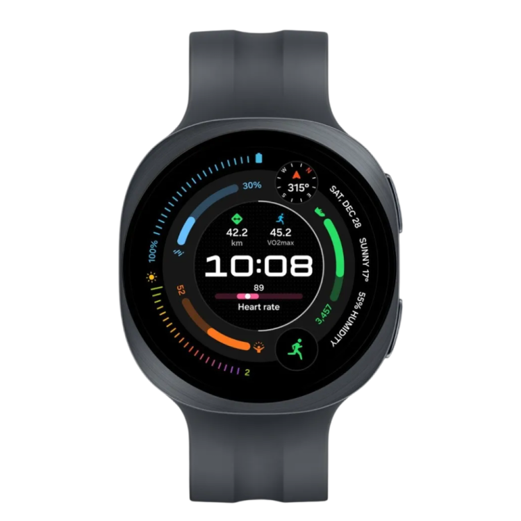Samsung Galaxy Watch 9 44mm Graphite with Black Sport Band (SM-L350NZKA)