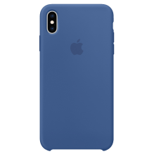 Чохол Smart Silicone Case для iPhone Xs Max Original (FoxConn) (Delft Blue)