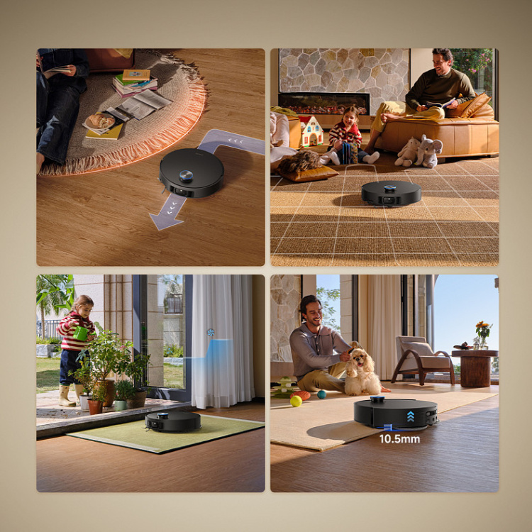 Робот-пилосос Dreame Bot L60 Ultra Black (RLL37CE0-bl)