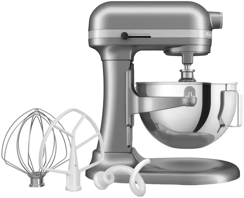 Планетарний міксер KitchenAid Heavy Duty 5,2 л 5KSM55SXXECU Silvery (UA)