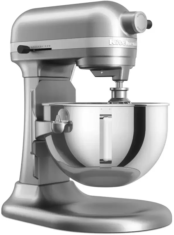 Планетарный миксер KitchenAid Heavy Duty 5,2 л 5KSM55SXXECU Silvery (UA)