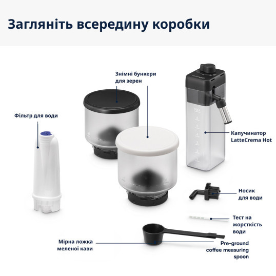 Кавомашина DeLonghi EXAM 440.55.W (EU) Кавомашина DeLonghi EXAM 440.55.W (EU)