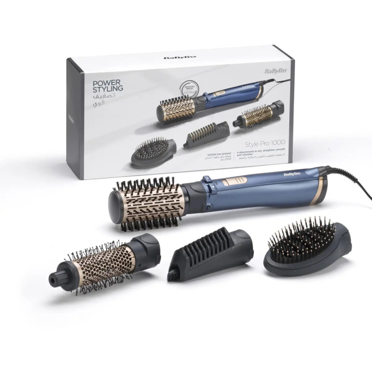 Фен-щітка Babyliss Style Pro (Dark Blue) (AS965E)
