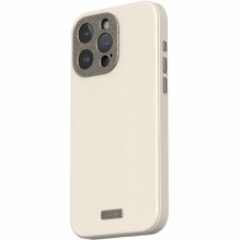 Чехол Moshi для iPhone 15 Pro Max Napa Slim Hardshell Series (Eggnog White)