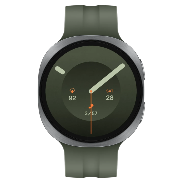 Samsung Galaxy Watch 9 44mm Silver with Olive Sport Band (SM-L350NZSA)
