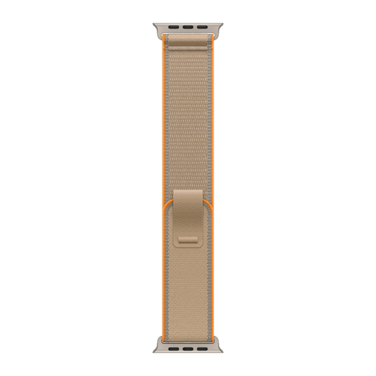 Apple Watch Ultra 4 GPS + LTE, 49mm Natural Titanium Case with Sand Trail Loop - S/M  