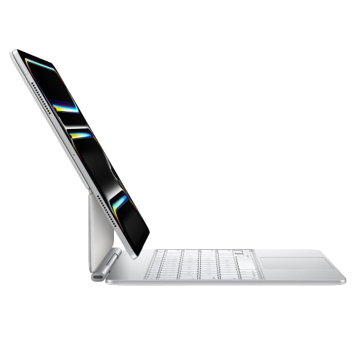 Клавиатура Magic Keyboard для iPad Pro 11 2024 (White) (MWR03) Клавиатура Magic Keyboard для iPad Pro 11 2024 (White) (MWR03)
