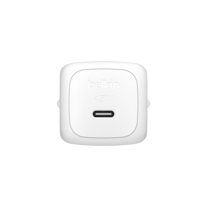 Блок живлення Belkin Home Charger 45W USB-C PD	White (WCA013kqWH)