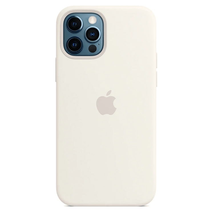 Чехол Silicone Case для iPhone 12/12 Pro (FoxConn) (White)