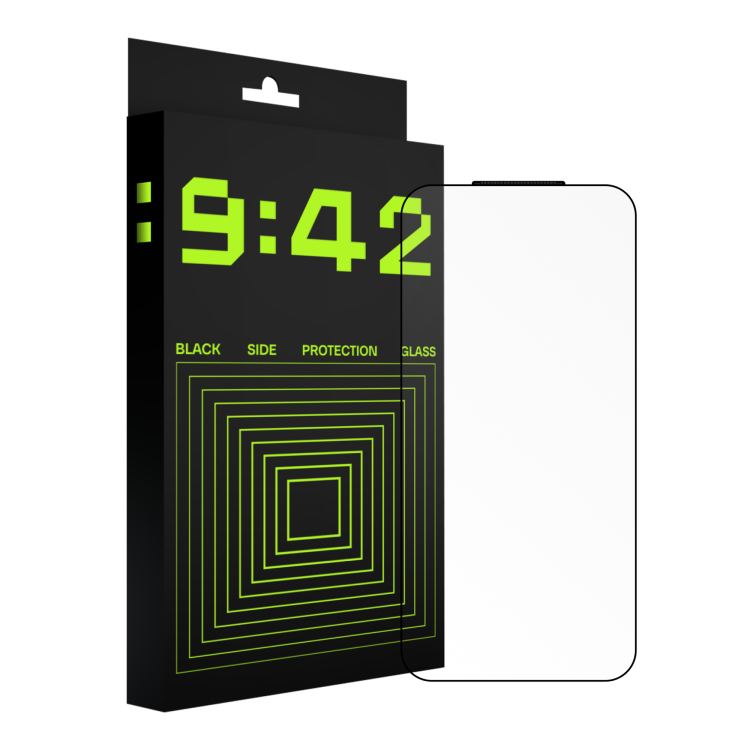 Захисне скло 9:42 BlackSide для iPhone 17 Air Захисне скло 9:42 BlackSide для iPhone 17 Air