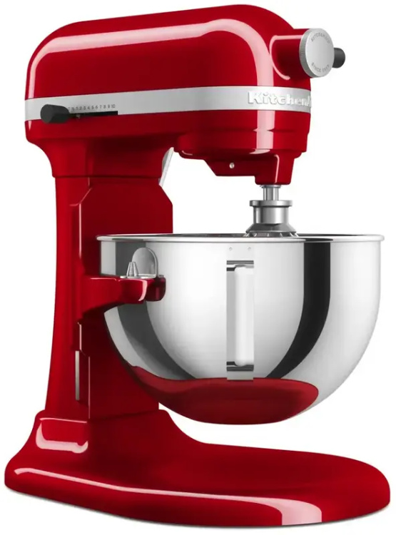 Планетарный миксер KitchenAid Heavy Duty 5,2 л 5KSM55SXXEER Red (UA)