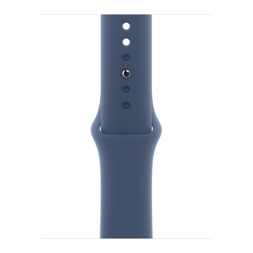 Apple Watch Series 10 GPS 46mm Silver Aluminium Case with Denim Sport Band - S/M (MWWL3) бу