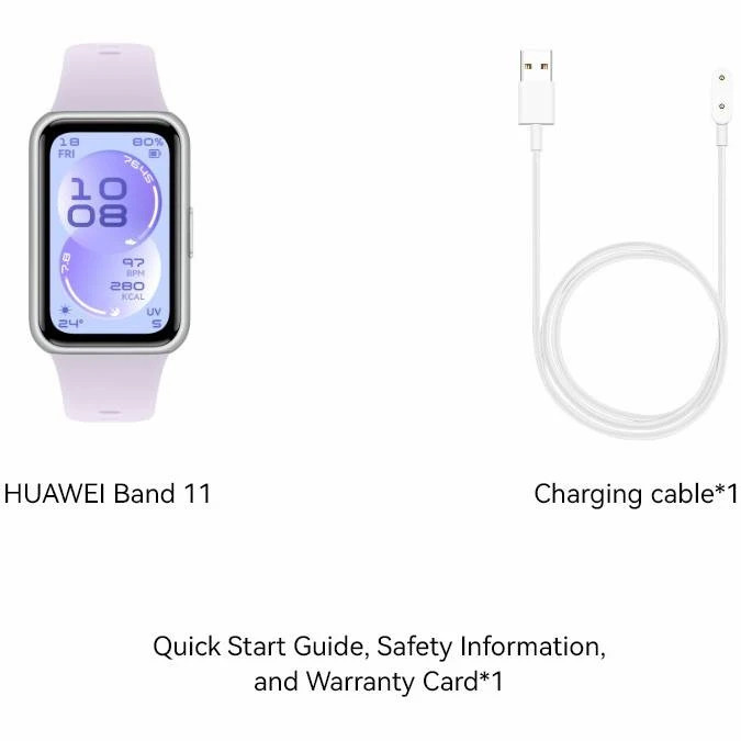 Фітнес-браслет HUAWEI Band 11 Purple (55020GVM) Фітнес-браслет HUAWEI Band 11 Purple (55020GVM)