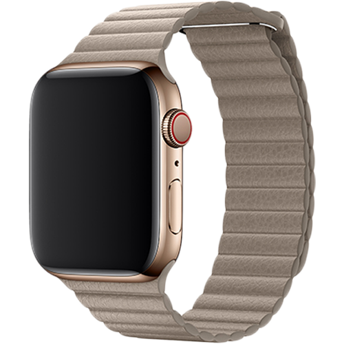 Ремешок  для Apple Watch 42/44mm Leather Loop Series 1:1 Original (Stone)