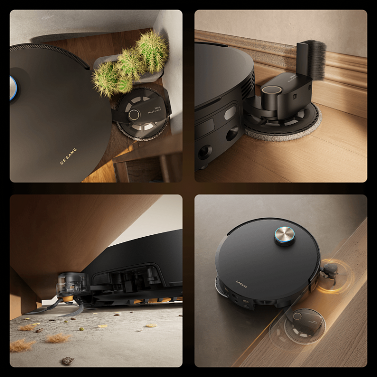 Робот-пилосос Dreame Bot X60 Pro Ultra Complete Black (RLX96DE-BK)