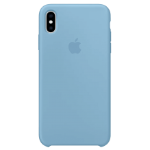 Чехол Smart Silicone Case для iPhone Xs Original (FoxConn) (Cornflower)