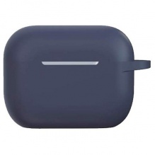 Чехол Devia для AirPods Pro Naked Silicone with Loophole Series (Blue)