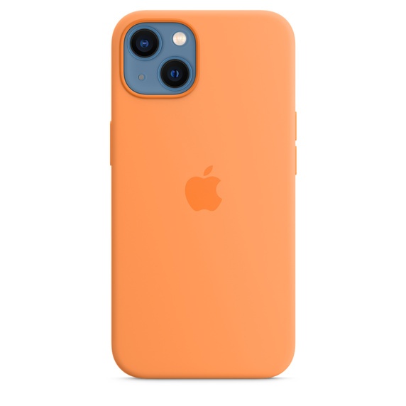 Чехол Apple Silicone Case для iPhone 13 with MagSafe (Marigold)
