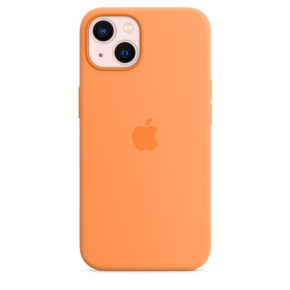 Чехол Apple Silicone Case для iPhone 13 with MagSafe (Marigold)