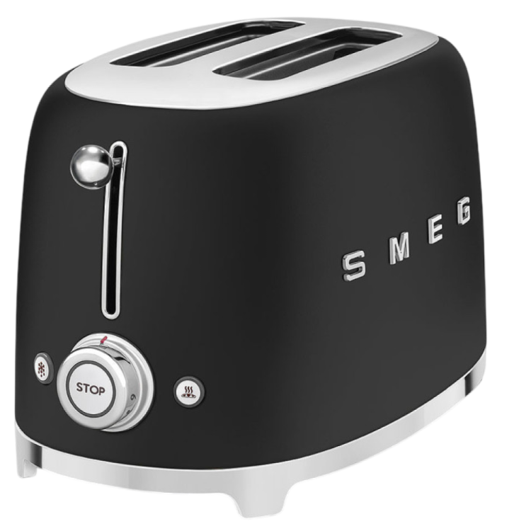 Тостер SMEG (TSF01BLMEU) (Matte Black) Тостер SMEG (TSF01BLMEU) (Matte Black)