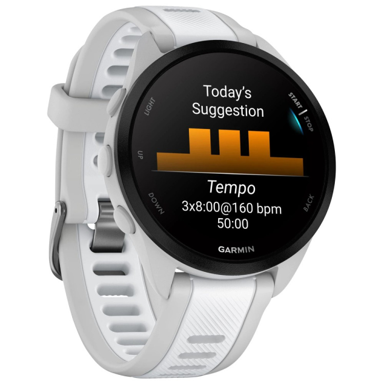 Garmin Forerunner 165 Music (Mist Gray/Whitestone) (010-02863-31)