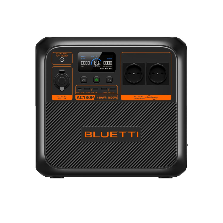 Зарядна станція BLUETTI AC180P 1800W (1440 Вт/г) (BLUETTI AC180P)
