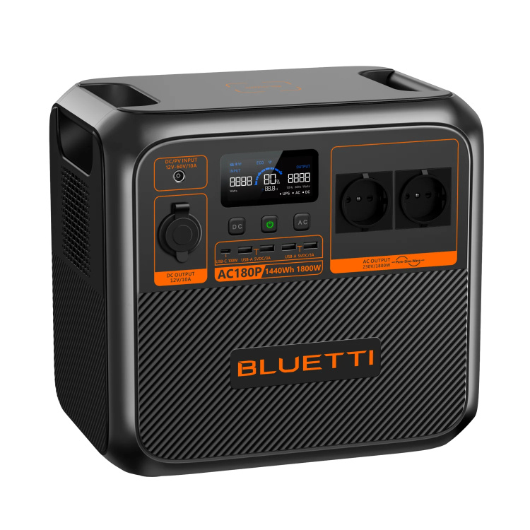 Зарядна станція BLUETTI AC180P 1800W (1440 Вт/г) (BLUETTI AC180P)