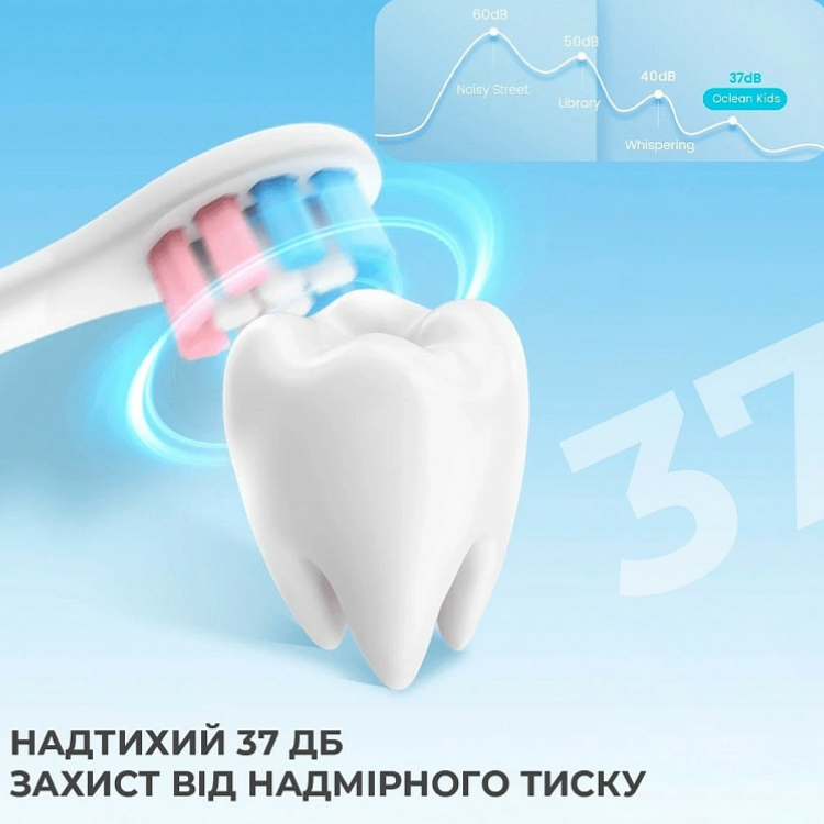 Зубная электрощетка Oclean Kids (Blue) (6970810552379)