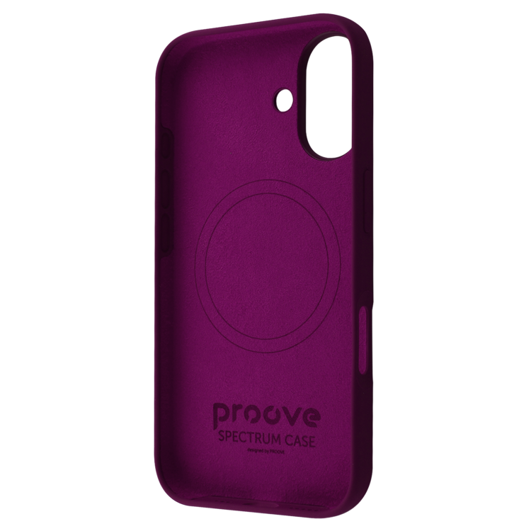 Чохол Proove Spectrum Case with Magnetic Ring iPhone 17 Grape Purple (PCSPIP170037)