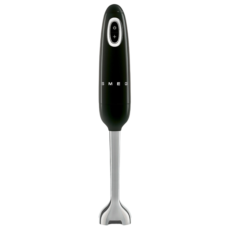 Блендер погружной SMEG с аксессуарами Black (HBF03BLEU)