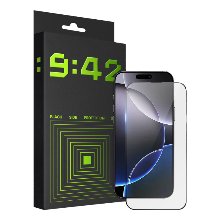 Захисне скло 9:42 BlackSide для iPhone 16 Pro Max