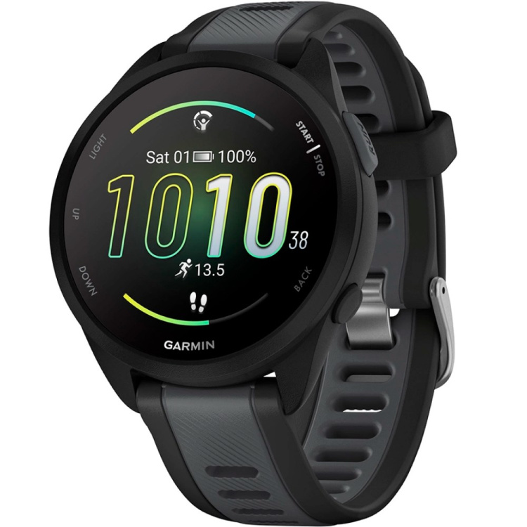 Garmin Forerunner 165 (Black/Slate Gray) (010-02863-20)