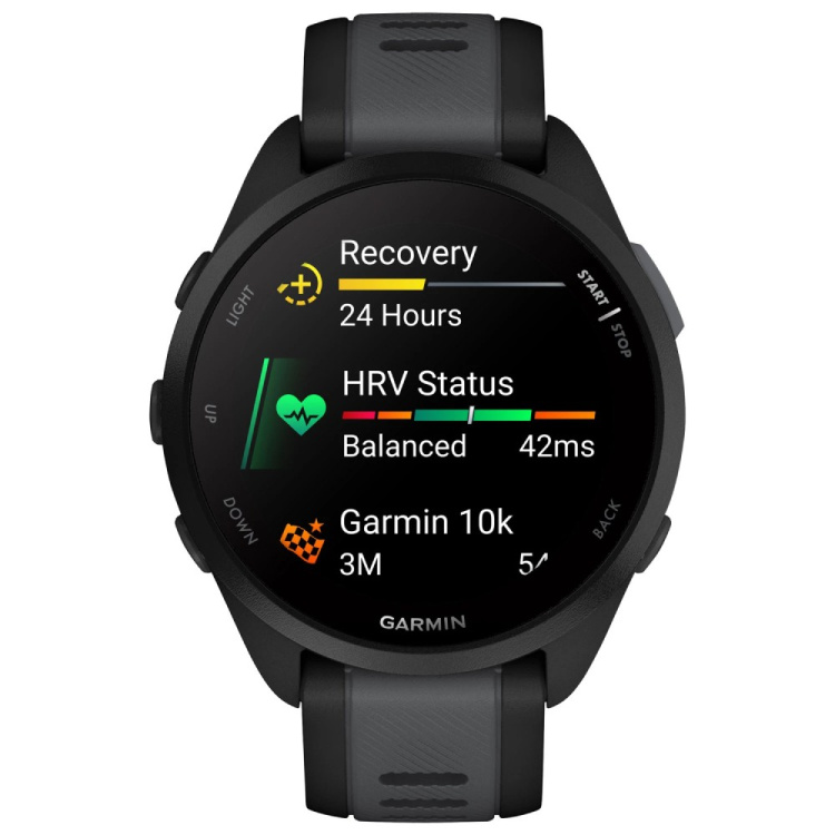 Garmin Forerunner 165 (Black/Slate Gray) (010-02863-20)