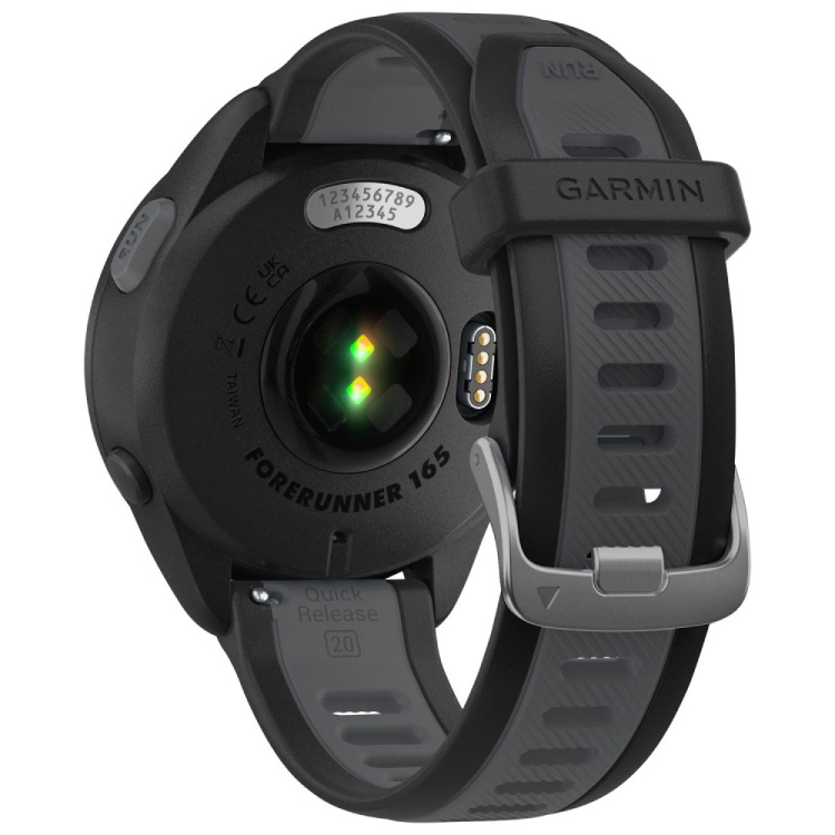Garmin Forerunner 165 (Black/Slate Gray) (010-02863-20)