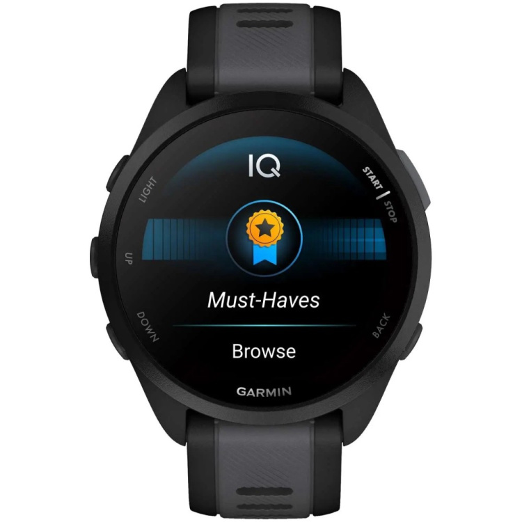 Garmin Forerunner 165 (Black/Slate Gray) (010-02863-20)