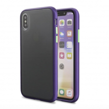 Чохол Matte для iPhone Xs Max (Purple)
