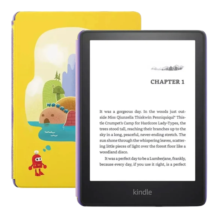 Электронная книга Amazon Kindle Paperwhite Kids 11th Gen 2021 8GB (Robot Dreams cover) (MJ-064930) Электронная книга Amazon Kindle Paperwhite Kids 11th Gen 2021 8GB (Robot Dreams cover) (MJ-064930)