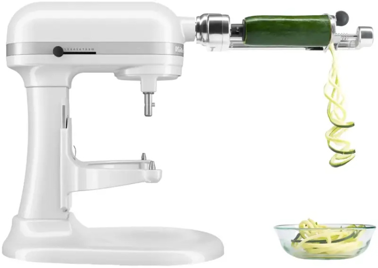 Планетарный миксер KitchenAid Heavy Duty 5,2 л 5KSM55SXXEWH White (UA)