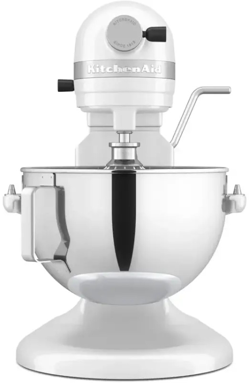 Планетарный миксер KitchenAid Heavy Duty 5,2 л 5KSM55SXXEWH White (UA)