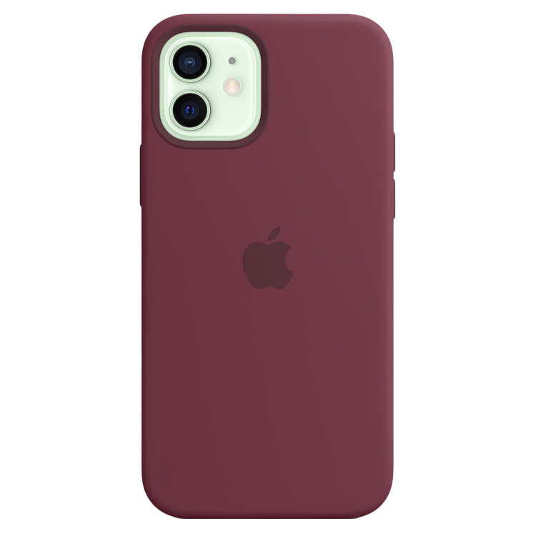 Чехол Silicone Case для iPhone 12 Mini (FoxConn) (Plum)