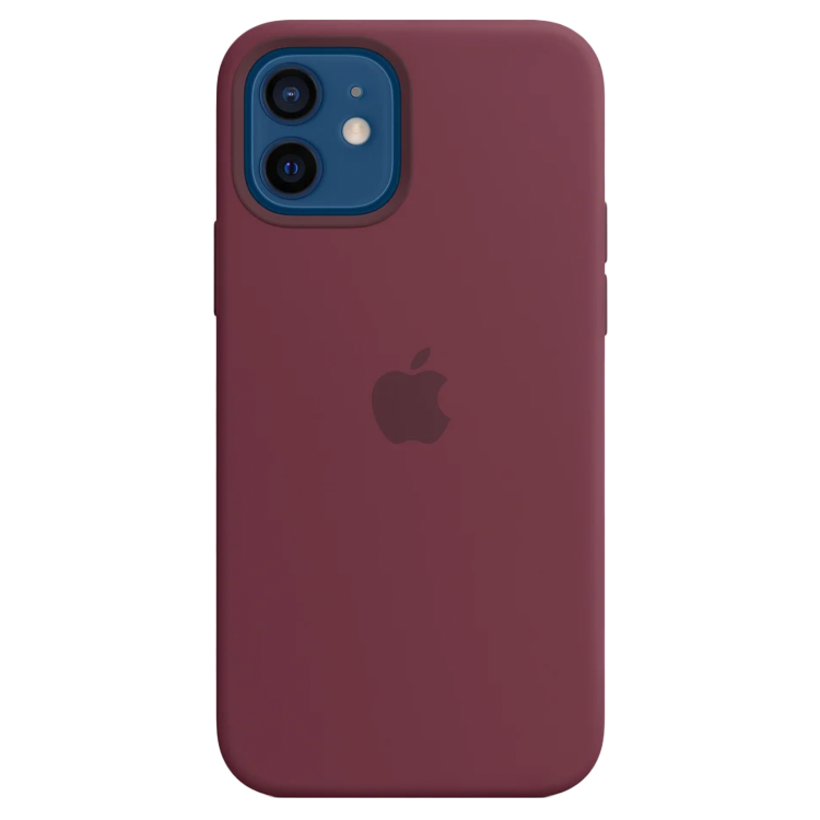 Чехол Silicone Case для iPhone 12 Mini (FoxConn) (Plum)