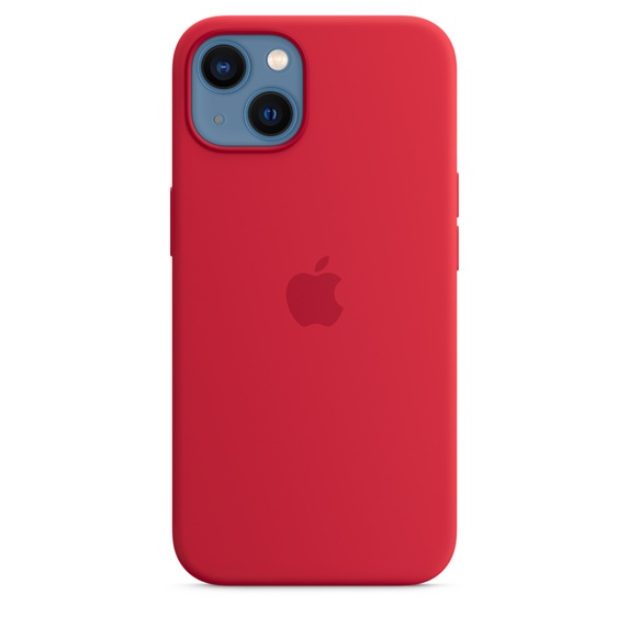 Чохол Apple Silicone Case для iPhone 13 with MagSafe (Red)