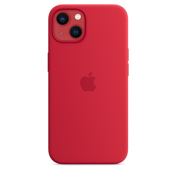 Чехол Apple Silicone Case для iPhone 13 with MagSafe (Red)