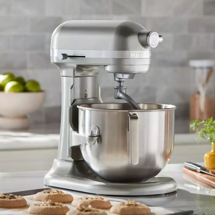 Планетарный миксер KitchenAid Heavy Duty 6,6 л 5KSM70JPXECU Silvery (UA)
