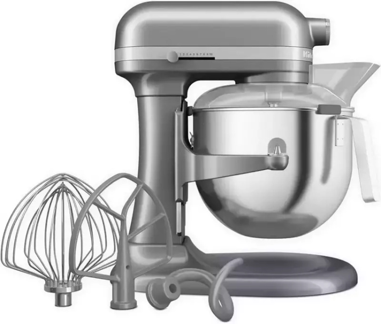 Планетарный миксер KitchenAid Heavy Duty 6,6 л 5KSM70JPXECU Silvery (UA)