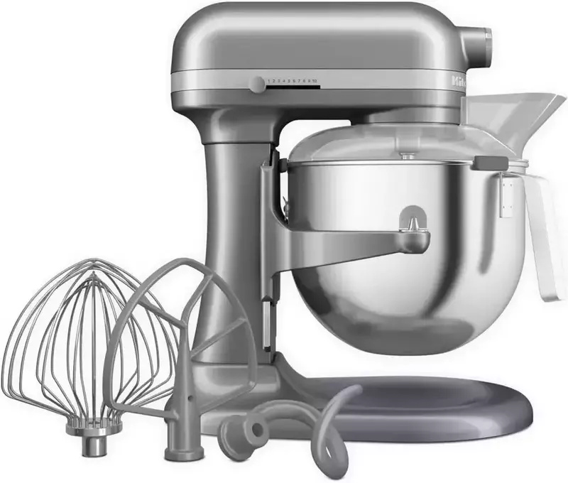 Планетарний міксер KitchenAid Heavy Duty 6,6 л 5KSM70JPXECU Silvery (UA)