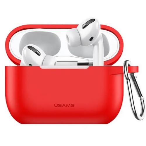 Чохол Usams для AirPods Pro BH568 Silicone Protective Series (Red)